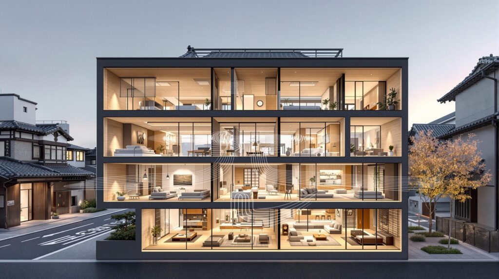 京都のデザイナーズ賃貸で起こりやすい音トラブル